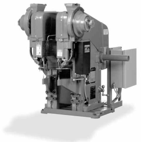 Dual Riveting Machine Electro-Mechanical Dual Head Riveting Machine | National Rivet
